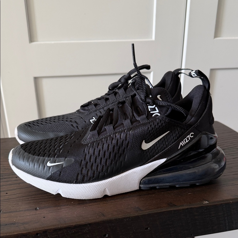 Nike Air Max 270 Black and White Sneakers